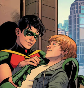 Tim Drake and Bernard Dowd - Travis Moore Pride 2022 Cover.